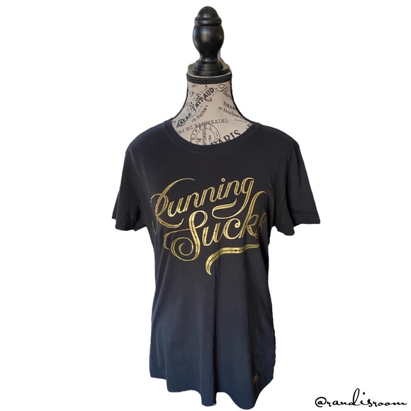 NWOT Nike “Running Sucks” Slim Fit Short Sleeve T-Shirt Women’s Size XL - Picture 15 of 16